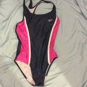Speedo one piece bathing suit